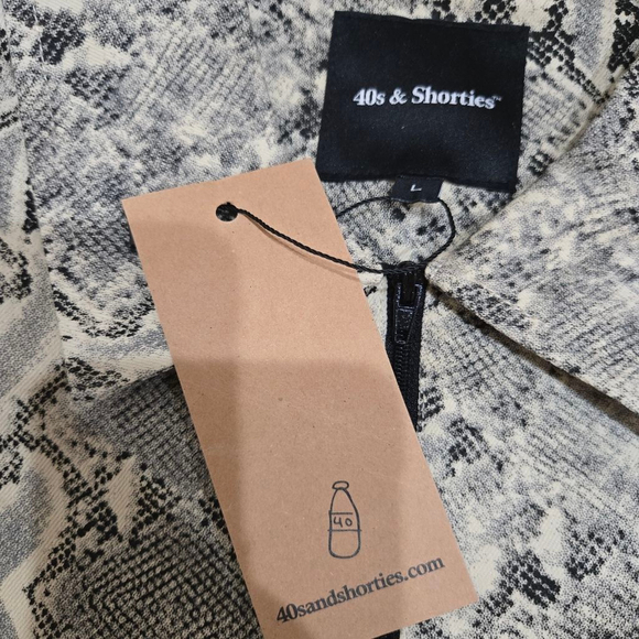 Snakeskin Polo Size Large NWT - Picture 3 of 3